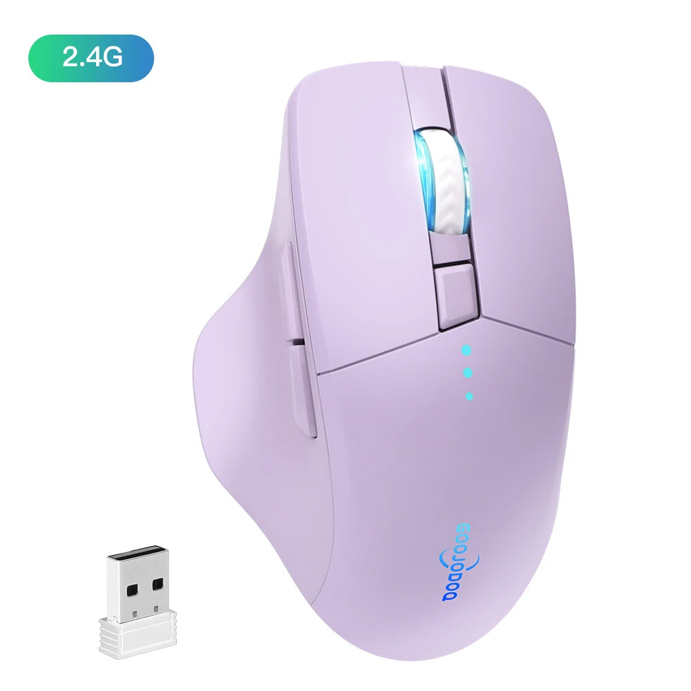 Bluetooth wireless mouse 2.4G mouse gamer 4000 DPI Optical Sensor 6