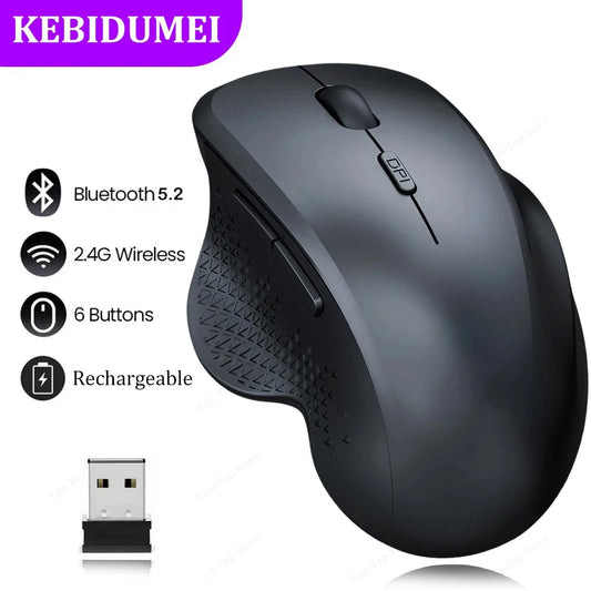 Bluetooth 5.2 Mouse 2.4G Wireless