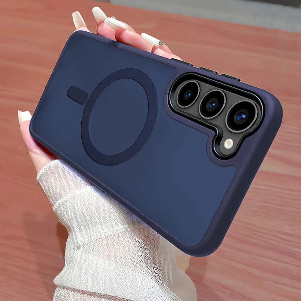 Luxury New Matte Translucent Business Phone Case for Samsung Galaxy