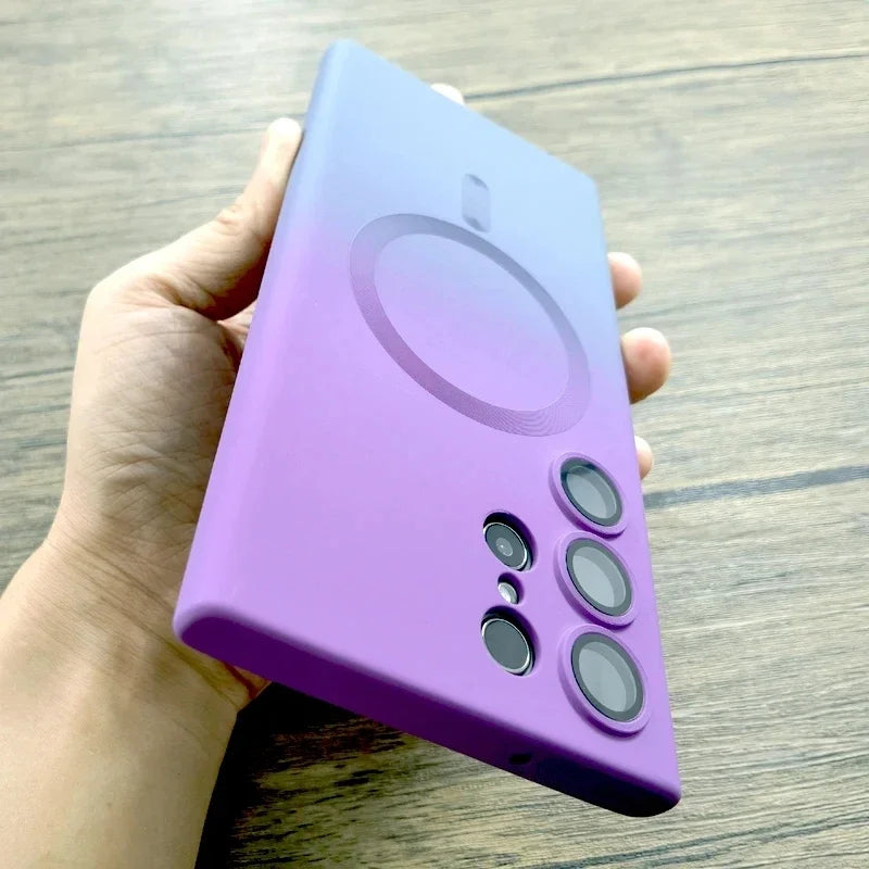Luxury Soft Silicone For Magsafe Case For Samsung Galaxy