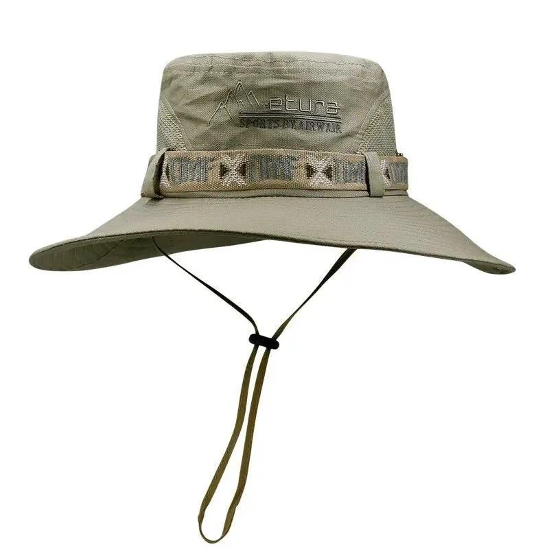 Men's summer bucket hat, UV protection