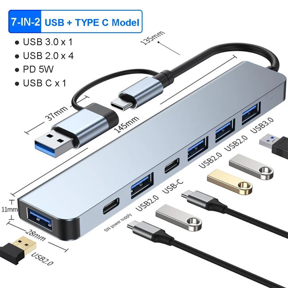 Modelo USB + TIPO C:USB3.0