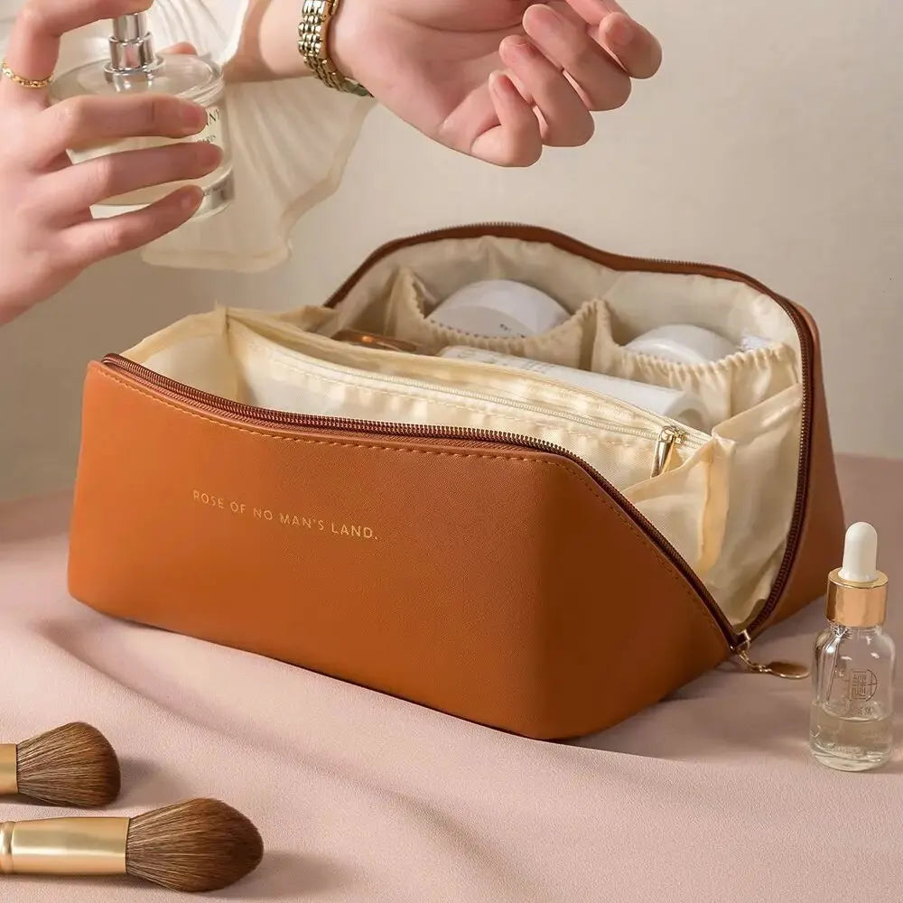 Makeup organizer, women's toiletry kit, makeup case