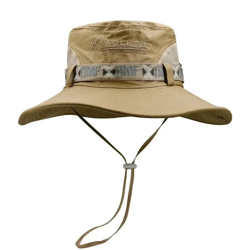 Men's summer bucket hat, UV protection