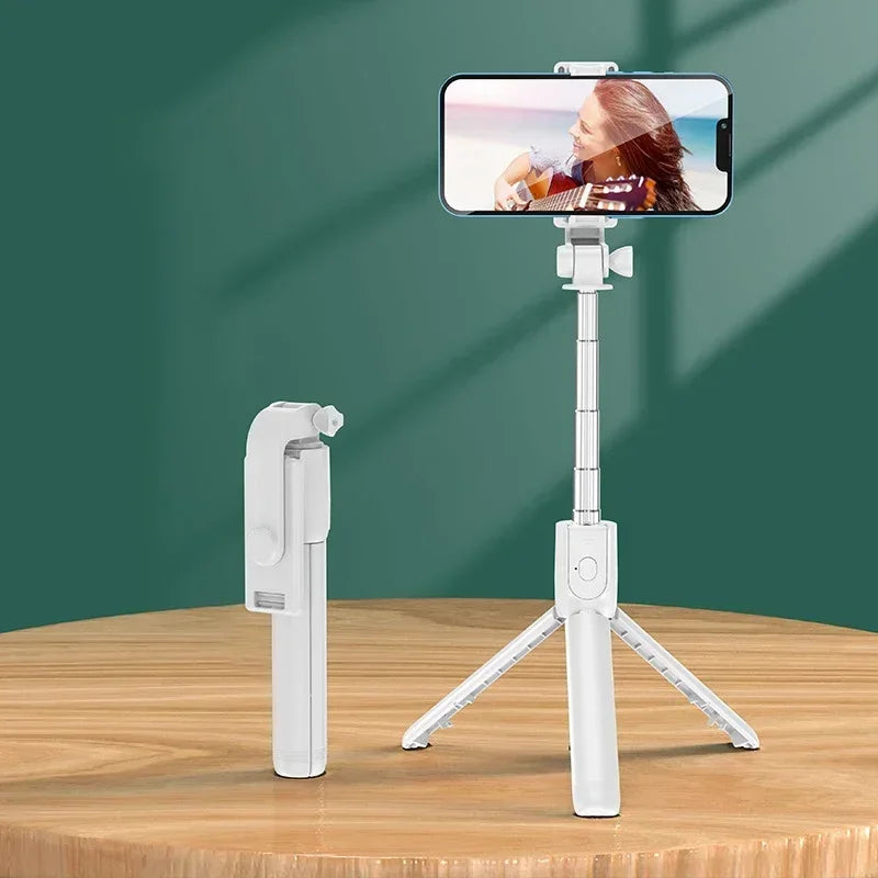 Extendable Phone Tripod with Bluetooth Remote
