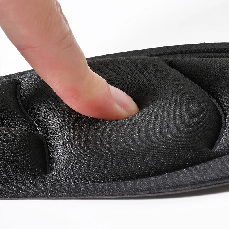 Breathable cushioning orthopedic insoles for running and sports
