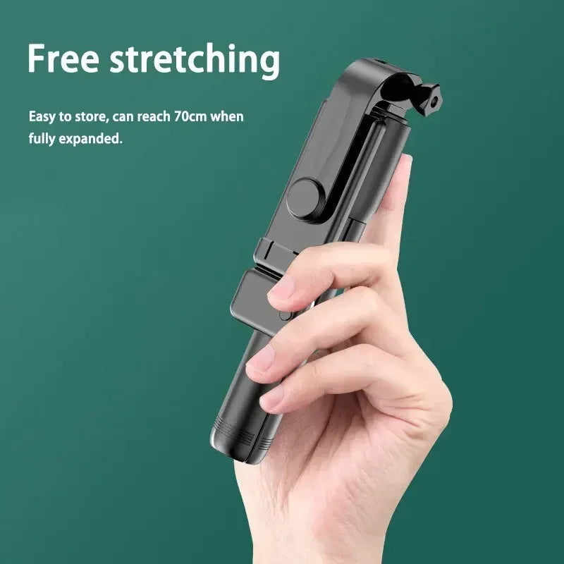 Extendable Phone Tripod with Bluetooth Remote