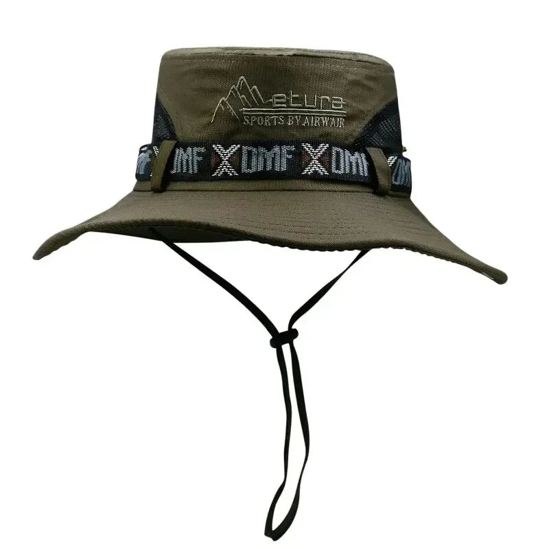 Men's summer bucket hat, UV protection