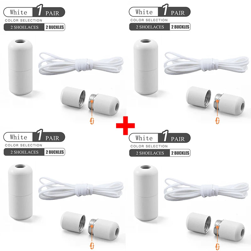 Semicircle Shoe Laces For Kids and Adult Sneakers