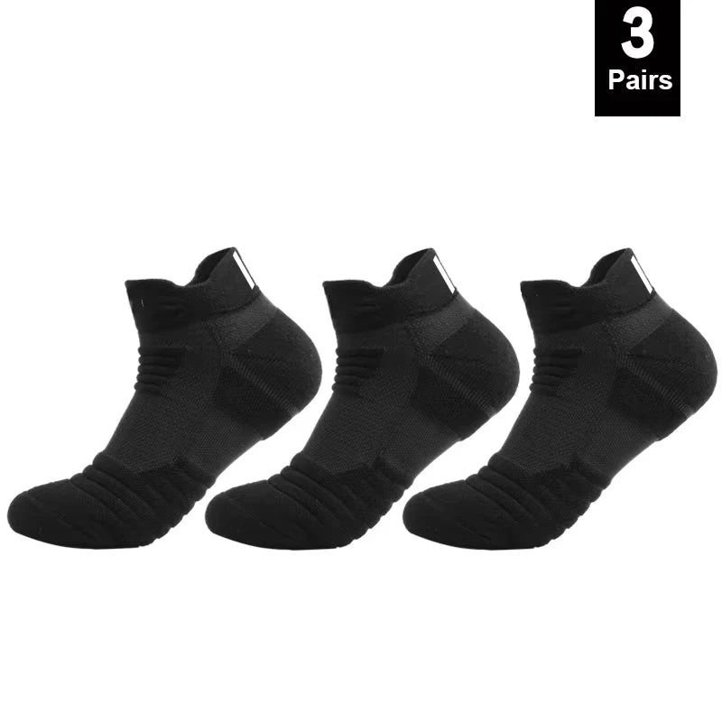 1/3 Pairs of Breathable and Deodorant Non-Slip Socks