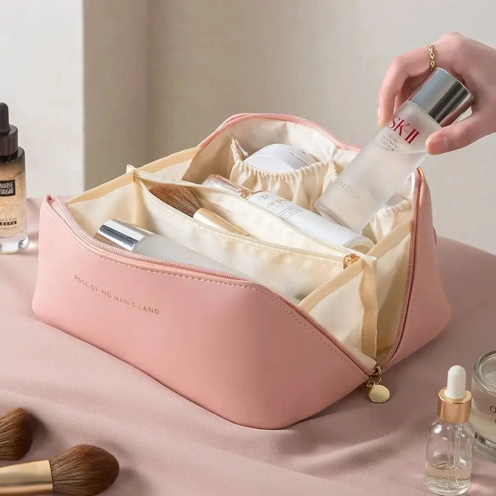 Makeup organizer, women's toiletry kit, makeup case