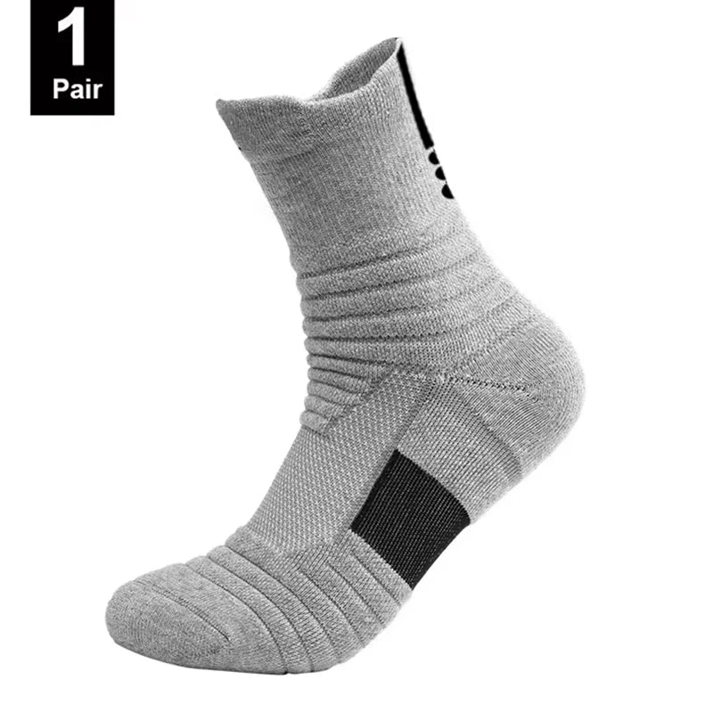 1/3 Pairs of Breathable and Deodorant Non-Slip Socks