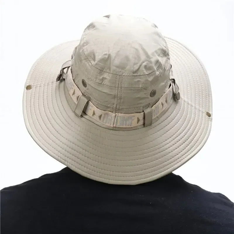 Men's summer bucket hat, UV protection
