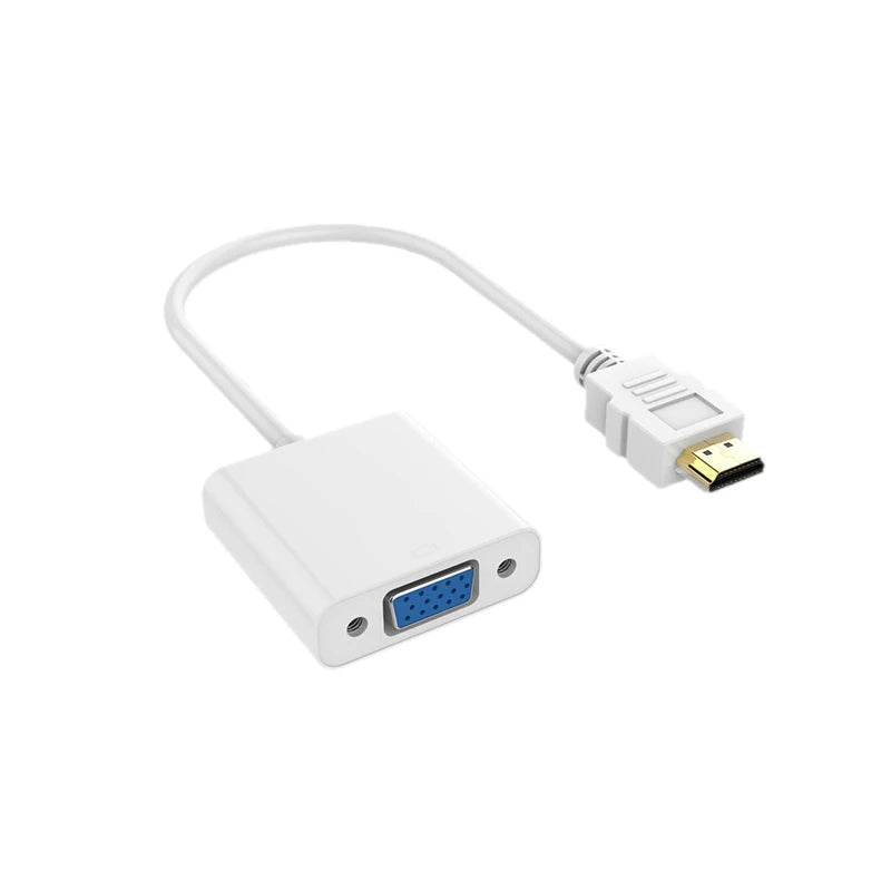 High Speed HDTV To VGA Adapter HDTV A Male To VGA Female Converter HD Scaler Video