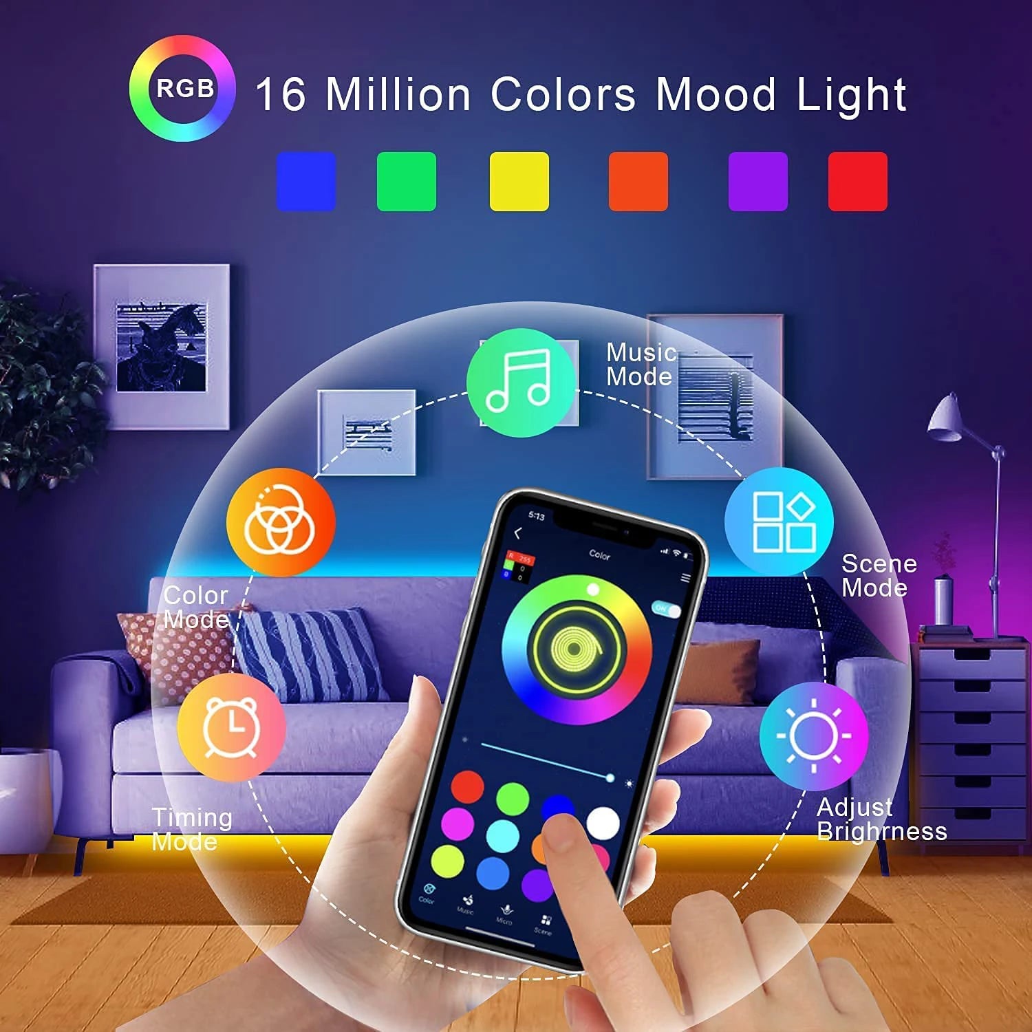 5V USB Led Strip Lights 5m 10m 20m 30m Led Room Light Flexible Ribbon