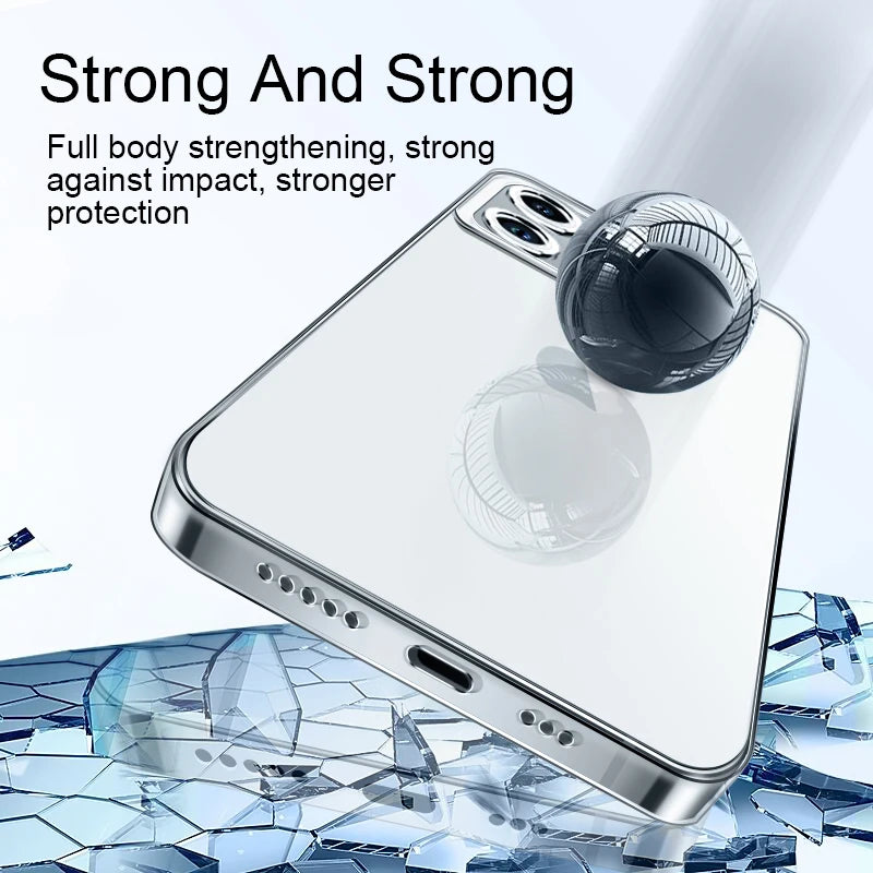 Ultra Thin Silicone Soft Case For iPhone