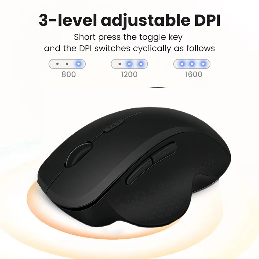 Bluetooth 5.2 Mouse 2.4G Wireless