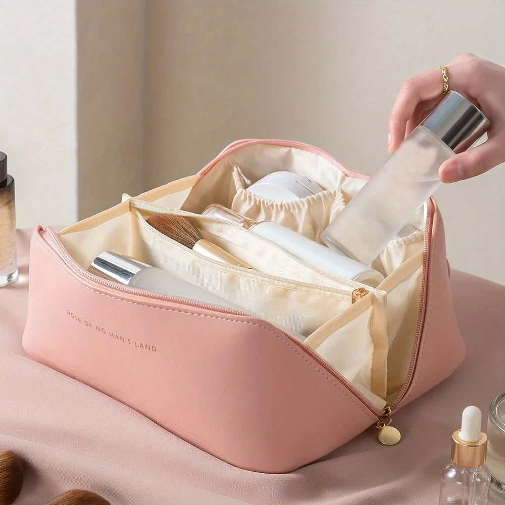 Makeup organizer, women's toiletry kit, makeup case