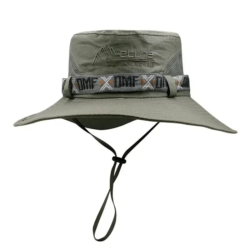 Men's summer bucket hat, UV protection