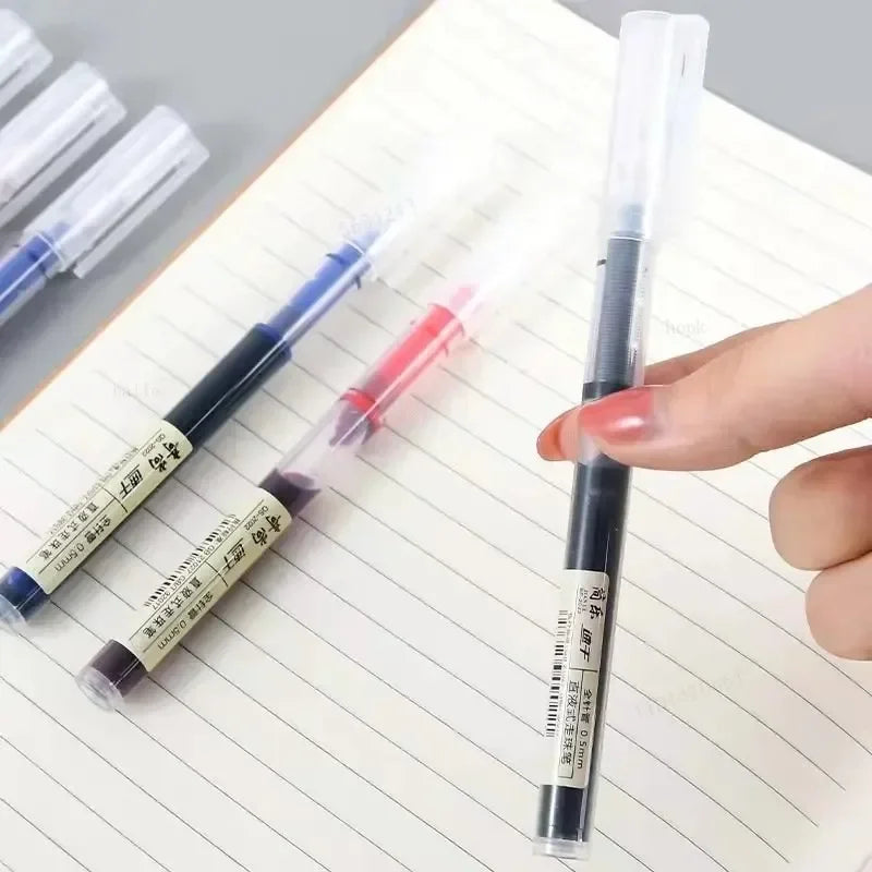 10 Pcs/Set High Quality Needle Type Kawaii Liquid Straight Gel Pens