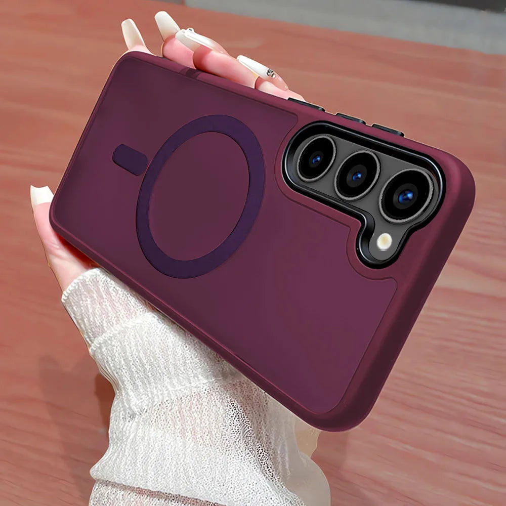 Luxury New Matte Translucent Business Phone Case for Samsung Galaxy
