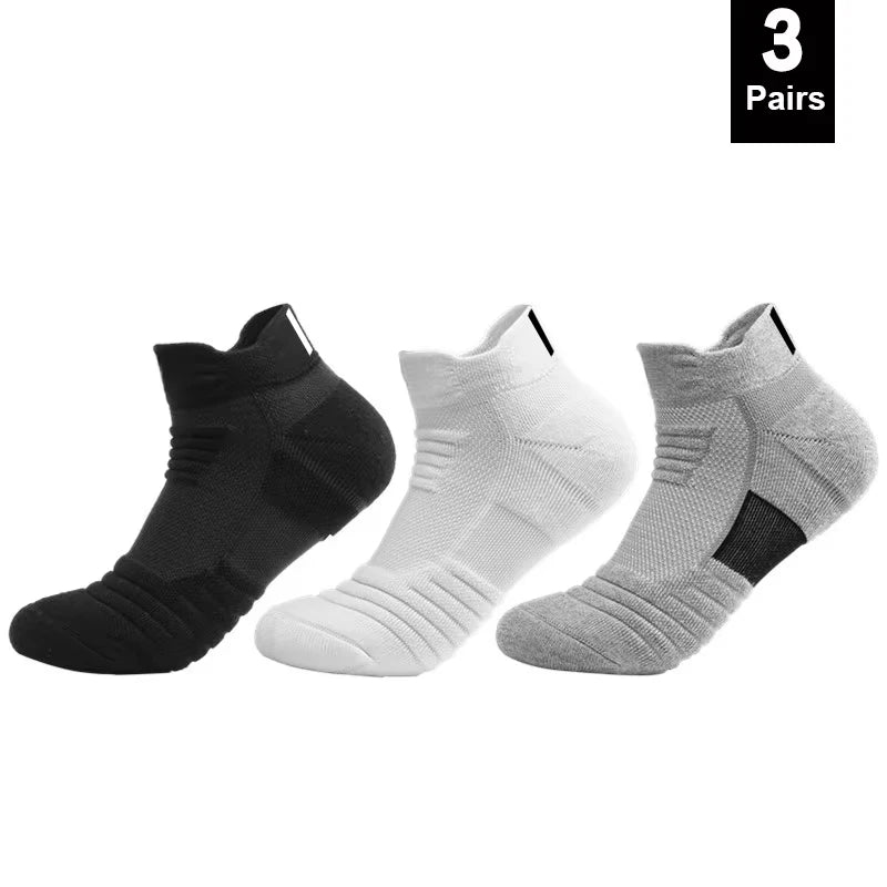 1/3 Pairs of Breathable and Deodorant Non-Slip Socks