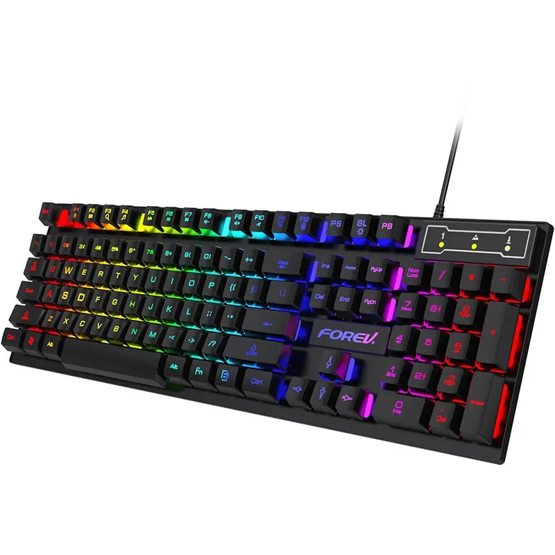 Luminous keyboard And Mouse Set for Gamer PC Laptop Office