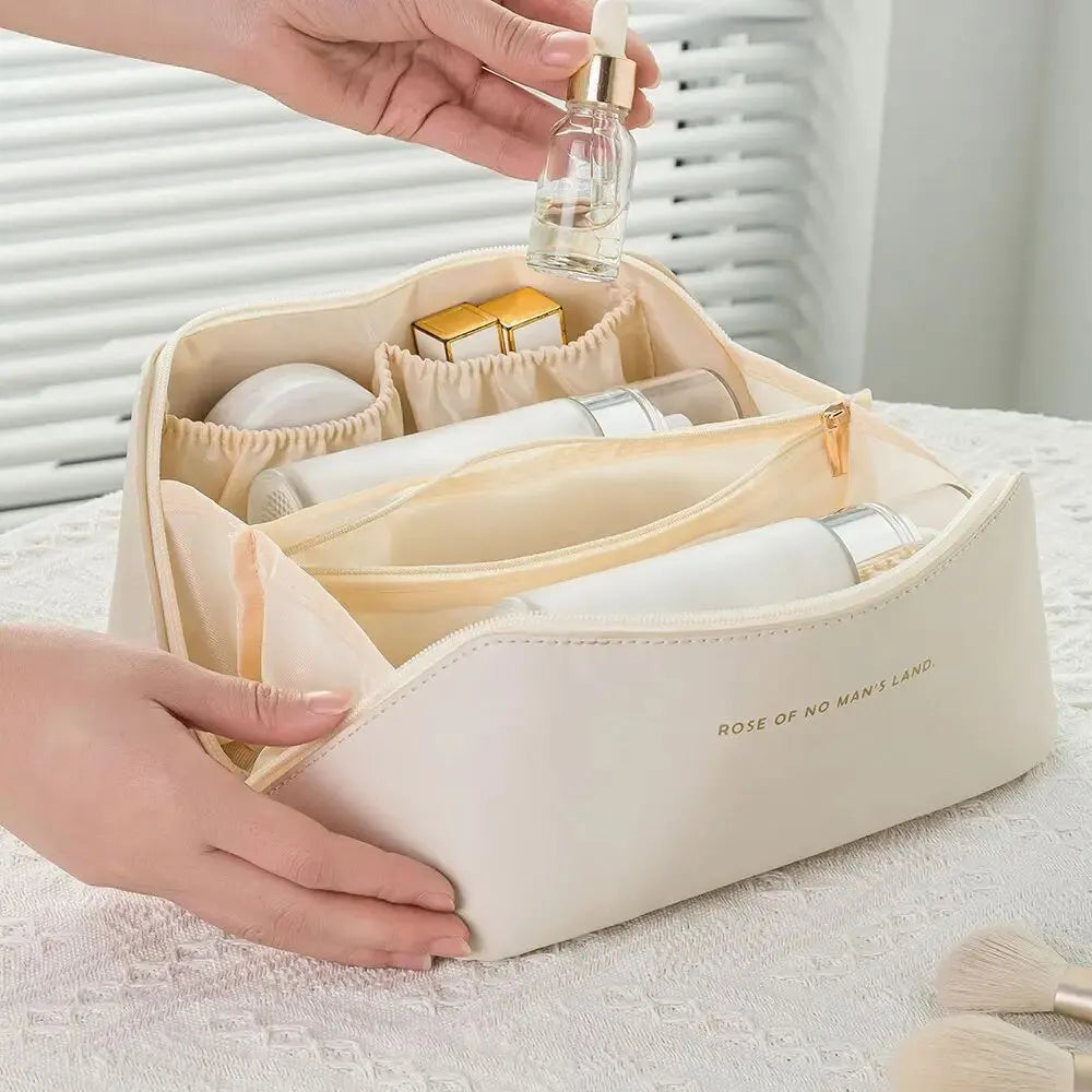 Makeup organizer, women's toiletry kit, makeup case