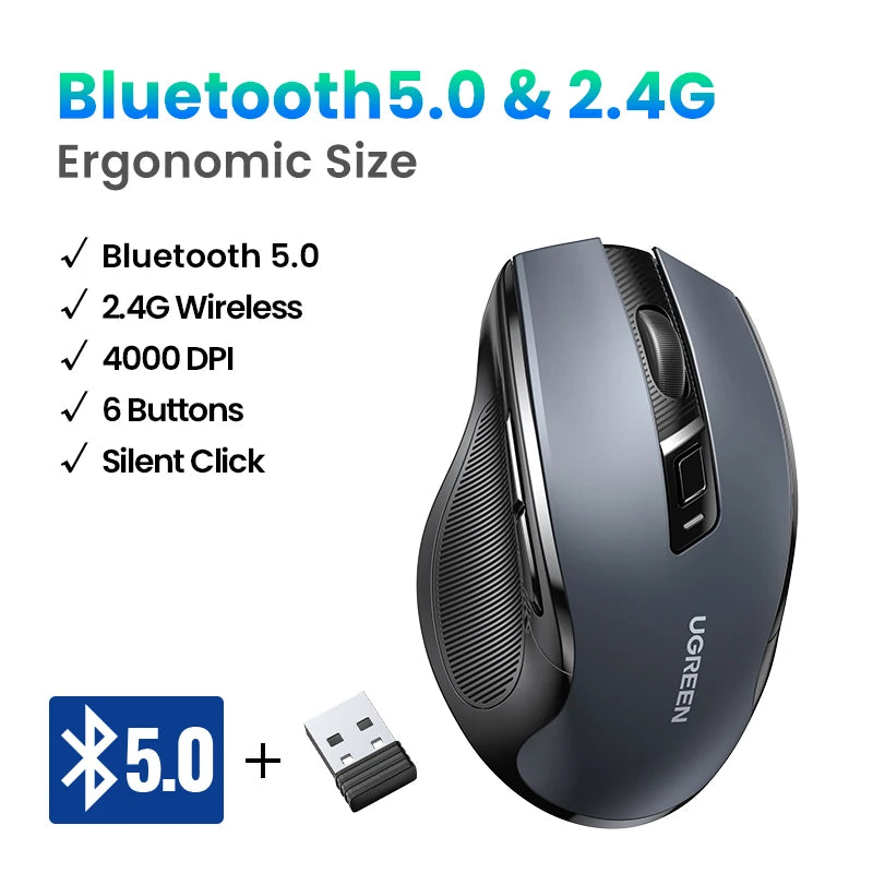 Wireless Mouse Bluetooth5.0