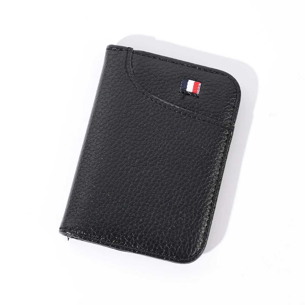 Portable Super Slim Soft Wallet PU Leather Mini Credit Card